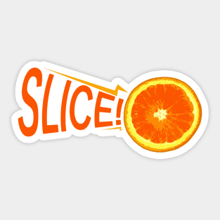 Orange Slice Sticker